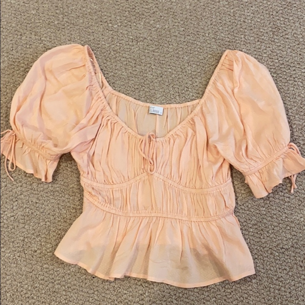 Peplum top